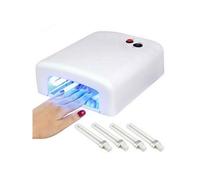 LAMPADA UV 36W CON 4 BULBI FORNETTO PER RICOSTRUZIONE UNGHIE GEL SEMIPERMANENTE