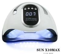 lampada uv 45 led unghie fornetto per unghie semipermanente 220w x10 max