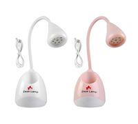 Lampada UV a 8 luci, 36 W, mini essiccatore per unghie, USB ad asciugatura rapida per smalto, girevole a 360°, lampada a LED in gel, lampada ricaricabile per unghie in gel (bianco)