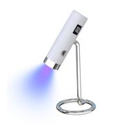 Lampada UV a LED, 360° rotante Manicure Tool with Magnetic Base, Portable Curing Light, Professional Nail Dryer with Adjustable Style, Beauty Station for Dorm and Travel