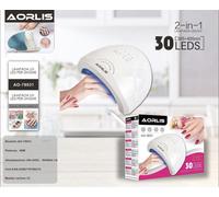 Lampada UV a LED Per Unghie 48W Professionale Gel Aorlis Fornetto con Timer