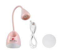 Lampada UV a LED per unghie a mani libere, girevole per unghie, asciugatura rapida, lampada a collo d'oca per unghie in gel per acrilico e gel