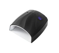 Lampada UV for unghie a LED con 45, for la polimerizzazione di tutti gli smalti in gel, sensore movimento, for manicure e pedicure, grande spazio(Black)