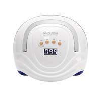 Lampada UV for unghie da 380 W, 81 LED, asciugatrice for con design a maniglia, lampada for manicure ad asciugatura rapida for la polimerizzazione di tutti i tipi , gel, strumenti for nail art(X27)