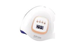 Lampada UV for unghie da 380 W, 81 LED, asciugatrice for con schermo LCD, lampada for manicure ad asciugatura rapida for la polimerizzazione di tutti i tipi , gel e strumenti for nail art(X23)