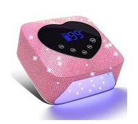 Lampada UV for unghie senza fili da 72 W, ricaricabile, 30 LED, con cabina a 5 timer, luce for manicure, strumenti for nail art(2)