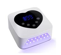 Lampada UV for unghie senza fili da 72 W, ricaricabile, 30 LED, con cabina a 5 timer, luce for manicure, strumenti for nail art(9)
