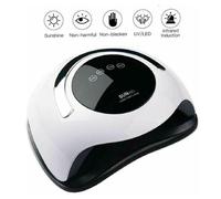 LAMPADA UV LED GEL UNGHIE PROFESSIONALE 120W FORNETTO NAIL ART COLATA SUN BQ5T