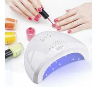 Lampada UV Led Nail Art Da 48 W SUN Ricostruzioni Unghie Fornetto Estetica Mani