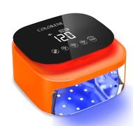 Lampada UV LED Senza Fili Del Chiodo, 60W Ricaricabile Nail Light Quick Curing Dryer, Intelligente Sensore e LCD Dell'esposizione, Portatile 30 Perline La Luce Del Chiodo Con 4 Impostazioni Del Time