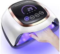 Lampada UV Led Unghie Professionale, Lampade Led Unghie in Gel Da 168 W Con Touc