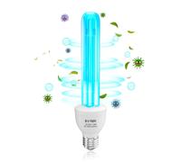 Lampada UV Ozono E27 15W Lampada Germicida Raggi UVC 254Nm Con Tubo Al Quarzo Br