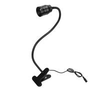 Lampada UV per Ciglia, Lampada per Extension UV 5 W Ad Asciugatura Rapida con Fascio Regolabile, Interruttore a Pedale, Collo di Cigno Ruotabile (EU)