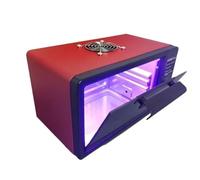 Lampada UV per la polimerizzazione, Scatola di polimerizzazione UV ad alta intensità 365nm 395nm 405nm LED UV Forno for resina Armadio di riparazione rapida e flessibile dello schermo(Switch,80W 395m)