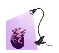 Lampada UV per Resina 10W Ha Condotto Le Luci Ultraviolette Lampe Uv Lampada Da Tavolo Mini Gel Che Cura La Luce Del Chiodo for Led Fai Te nail art Contanti Rivelatore Medico(395nm)