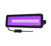 Lampada UV per Resina, Lampada a luce nera UV LED da 50 W, faretto impermeabile, lunghezza d'onda 395-405 Nm(1pcs)