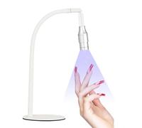 Lampada Uv Per Unghie A Collo D'Oca Flessibile - Mini Lampada Led Per Unghie A Polimerizzazione Rapida Da 5 W - Manicure Per Salone Di Bellezza Lampada Fotopolimerizzante - Regolazione Della