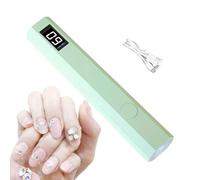 Lampada UV per unghie in gel, lampada a LED con display digitale UV LED, dispositivo di ricarica USB per manicure, per casa, negozi, saloni di bellezza
