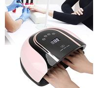 Lampada UV per Unghie in Gel, Lampada per Unghie a LED 160 W per Unghie, Lampada per Unghie Professionale con Display LCD, per Tutti gli Smalti per Unghie in Gel Shellac