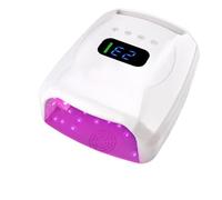 Lampada UV per unghie, Lampada for unghie UV LED da 96 W, asciugatrice for manicure, macchina for fototerapia, lampada for unghie UV for donne e ragazze, strumento for salone di nail art(White)