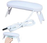 Lampada UV per unghie, lampada gel UV,Lampada per unghie a LED sicura - Luce UV per unghie in gel ad asciugatura rapida, asciuga unghie per Natale, Capodanno, festa della mamma