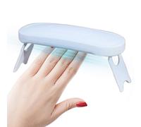 Lampada UV per unghie, Lampada UV per unghie | Lampada per unghie gel USB sicura | Luce UV per unghie in gel ad asciugatura rapida, asciuga unghie per gel smalto, Natale, Capodanno, casa