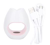 Lampada UV per Unghie, Mini Essiccatore per Unghie Lam Luce UV per Unghia Singola Mini Luce UV per Unghie in Gel Lampada Polimerizzante per Unghie Gel UV Portatile con Dito (WHITE)