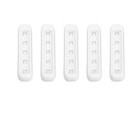 Lampada UV per unghie, mini lampada portatile USB con 5 LED, per unghie in resina, per smalto, colla, inchiostro, plastica, 5 pezzi (Rettangolo bianco)