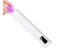 Lampada UV Per Unghie Portatile Mini Dispositivo Portatile Ricaricabile | Lampada UV per unghie a mano per lo studio di manicure il campeggio il road trip il salone di casa e il