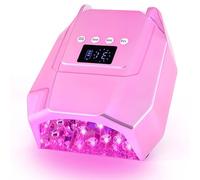 Lampada Uv Per Unghie Ricaricabile Senza Fili Da 98 W, Lampada Per Unghie In Gel Con Sensore Automatico E Display Lcd, Asciuga Smalto, Lampada Fotopolimerizzante Per Casa E Centro Estetico B