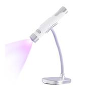 Lampada UV per unghie | Sensore automatico con 2 timer - Lampada da scrivania per manicure - per uso domestico, viaggio, soggiorno, donne, ragazze e principianti