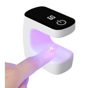 Lampada UV Portatile per Gel Unghie | Lampada UV LED Per Smalto,Mini Attrezzatura Manicure Portatile per Donne Ragazze Studenti Attività Salone Casa Viaggio