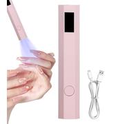 Lampada UV portatile per unghie gel Asciugatore Portatile E Ricaricabile | Handheld Estensione rapida delle unghie, decorazione con colla per strass da usare a casa e in via