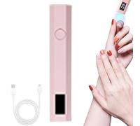Lampada UV Portatile Per Unghie Mini Cordless Con 2 Timer