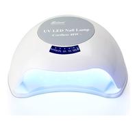 LAMPADA UV SENZA FILI tp68 48W LED DOPPIA LUCE SENSORE FORNETTO UNGHIE NAIL ART