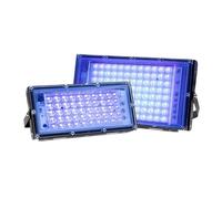 lampada uv unghie, 2 Pezzi Di Luce Nera A LED UV Per Esterni, Proiettore Da Ballo Impermeabile 50 W 100 200 500 Per Decorazioni Brillanti Per Feste, Illumina Un'area Più Ampia per uso(500W)