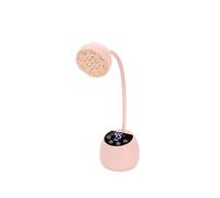 lampada uv unghie, Lampada For Fototerapia Da Tavolo For Unghie Intellinte Con Accumulo Di Energia Wireless For Sensore Asciuga per uso domestico e salone(Pink)