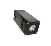 lampada uv unghie, Lampada for Polimerizzazione UV, Mini Ventola Portatile Da 50 W LED Colla A Luce Ultravioletta 365/395/385/405nm for Inchiostro for Resina E Artigianato per uso(385nm)