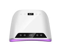 lampada uv unghie, Lampada UV LED For Nail Art Da 2 Pezzi, Grande Spazio, For Manicure, Asciugatura Smalto L, 72, Con Due Schermi LCD, Strumenti For per uso domestico e salone