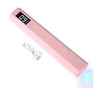 Lampada UV Unghie Luce per Manicure e Unghie LED Portatile Piccola | Display LED Amanti Design Unghie Kit Manicure Casa Salone Viaggio Fai Da Te Principianti Spa Forniture Essenziali Vacanza
