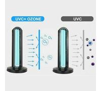 LAMPADA UVC STERILIZZAZIONE AD OZONO GENERATORE ELIMINA VIRUS BATTERI ACARI