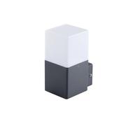 Esterni Antracite Bianco Angolare IP44 E27 Moderno Porta di Casa Balcone