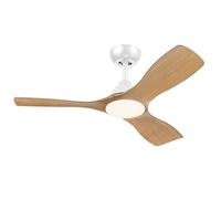 Lampada ventilatore a LED Philips con telecomando SceneSwitch 106 cm 220 V IP20 Bianco/Legno