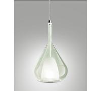 Lampada Vetro Verde E27 20 Cm Fabas Collezione VETRO Altezza 35 Cm [EEK: A++]