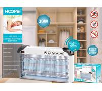 LAMPADA ELETTRICA FULMINANTE ANTI MOSCHE ZANZARE INSETTI VOLANTI UV 30W HM-1625