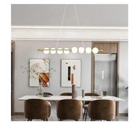 Lampadari a soffitto minimalisti Nuovo Bauhaus Rame Moderno LED Luce Bianca Lustri a sfera Lampade a sospensione Decorazioni Compatible with la casa Compatible with tavolo da pranzo,Lusso