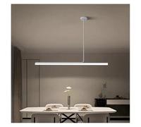 Lampadari a Sospensione a LED per Sala da Pranzo, Decorazioni per la casa, Tavolo da Cucina, lampadari Moderni, lampade minimaliste Creative (dimmerabili RC, Bianco 80 cm)