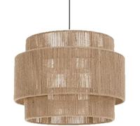 Lampadari a sospensione minimalisti per sala da pranzo, isola della cucina, sala da pranzo tropicale, kit di lampade a sospensione rustiche in corda di canapa, cestino cilindrico in corda di canapa