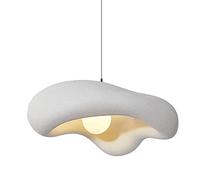 Lampadari a Sospensione per Interni a Forma di Disco Volante in Resina, lampadario Giapponese, Lampada a Sospensione da soffitto con Altezza Regolabile per Isola Cucina, bancone Sala da Pranzo, Corr