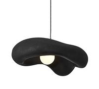 Lampadari a Sospensione per Interni a Forma di Disco Volante in Resina, lampadario Giapponese, Lampada a Sospensione da soffitto con Altezza Regolabile per Isola Cucina, bancone Sala da Pranzo, Corr